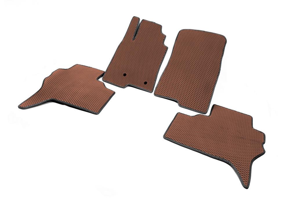 Коврики автомобильные Digital Designs для Mitsubishi Pajero Wagon IV EVA Кирпичный (90666)