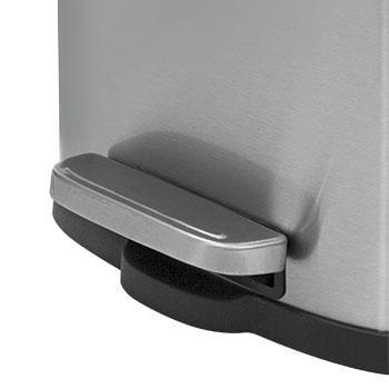 Ведро с педалью Spirella Akira 5 л Серебристый (10.19833) - фото 2 Ведро с педалью Spirella Akira 5 л Серебристый (10.19833) - фото 2