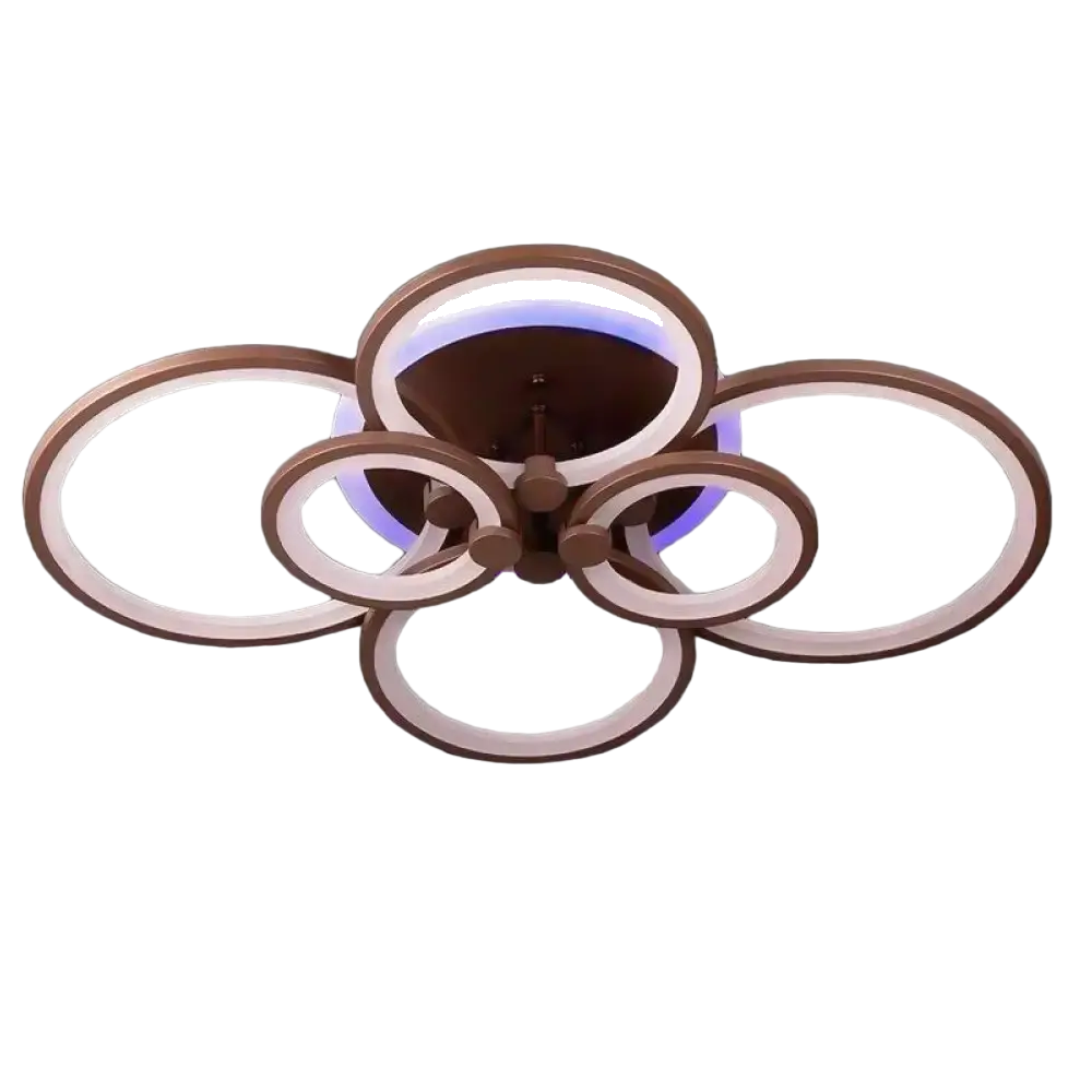 Люстра светодиодная Svet SL-5332/2+2+2 COFFE+RGB DIMMER 192W 3000-6000К