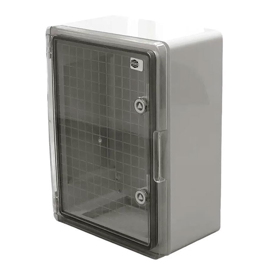 Бокс монтажний ERKA з панеллю та прозорими дверцятами 500х400х210 мм IP65 (014004)