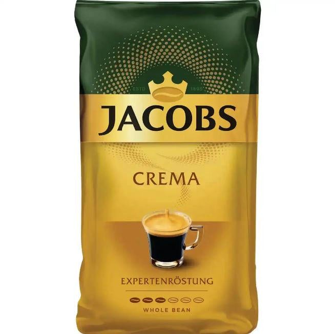 Кофе в зернах Jacobs Crema 500 г