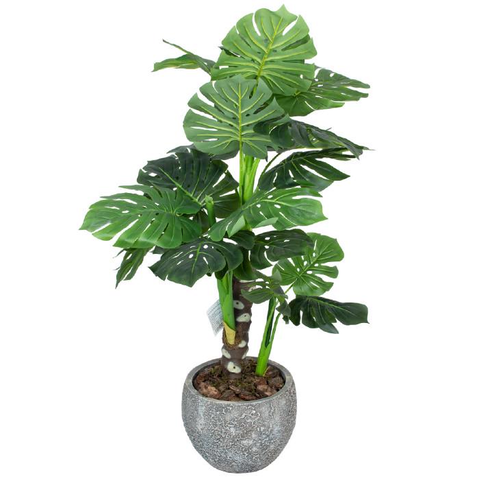 Искусственное растение Monstera в кашпо 125 см (DW-2166-1) - фото 1