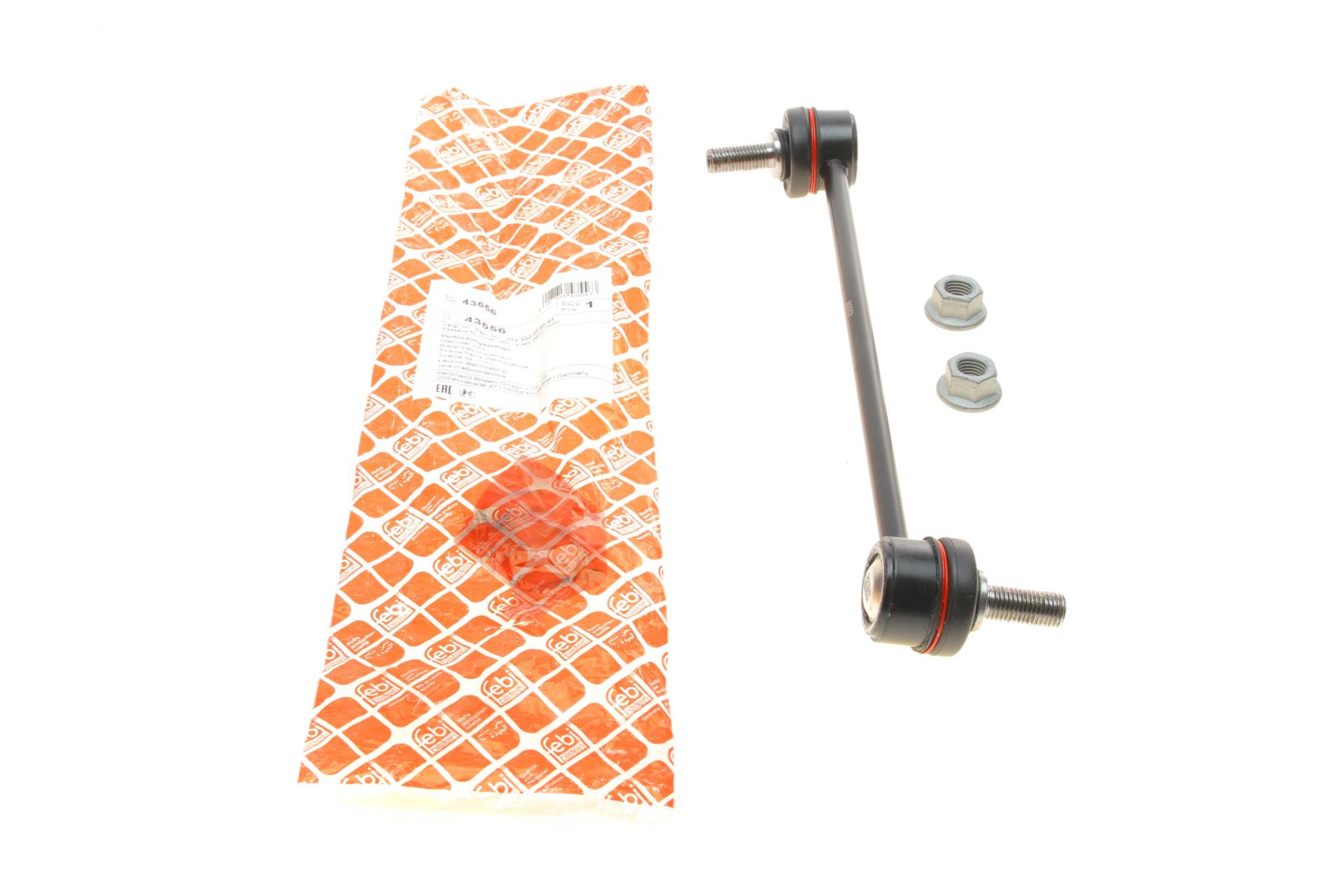Тяга переднего стабилизатора FEBI BILSTEIN       R Mercedes E-class W212 09- L=275mm - 43556