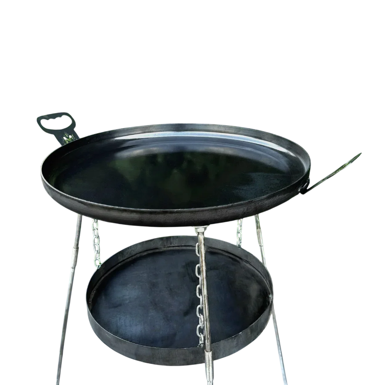 Сковорода с диска бороны з подвесом для огня 640х515х990 мм (SDR-50P) - фото 4 Сковорода с диска бороны з подвесом для огня 640х515х990 мм (SDR-50P) - фото 4