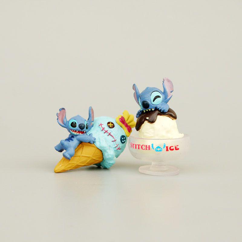 Набір фігурок Lilo and Stitch із солодощами 5 шт. 2-2,5 см - фото 5