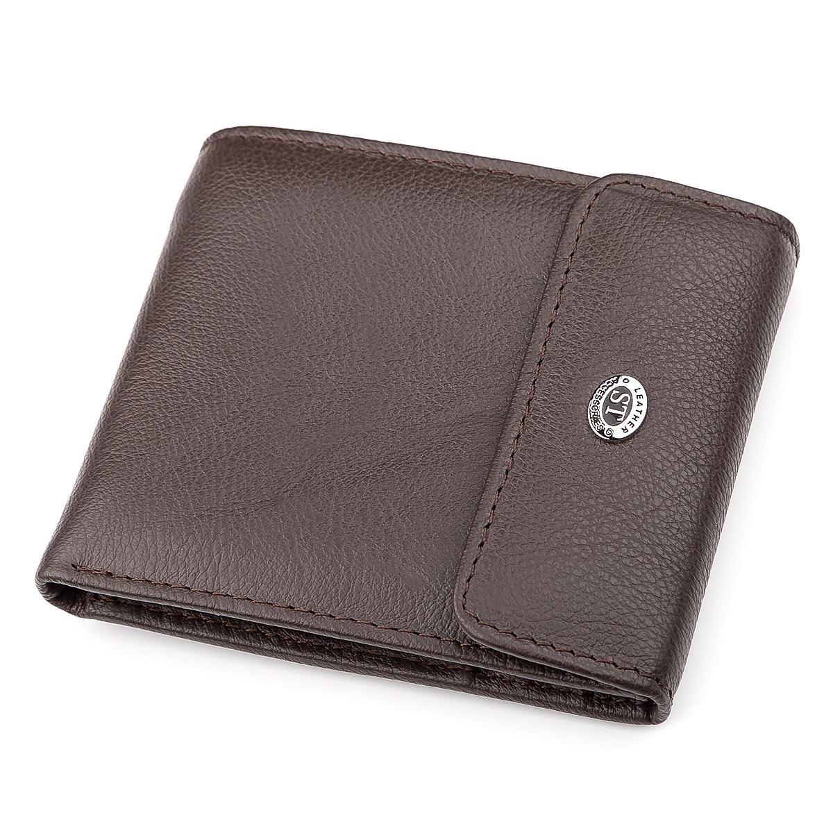 Кошелек ST Leather 18314 кожа Коричневый (23413)