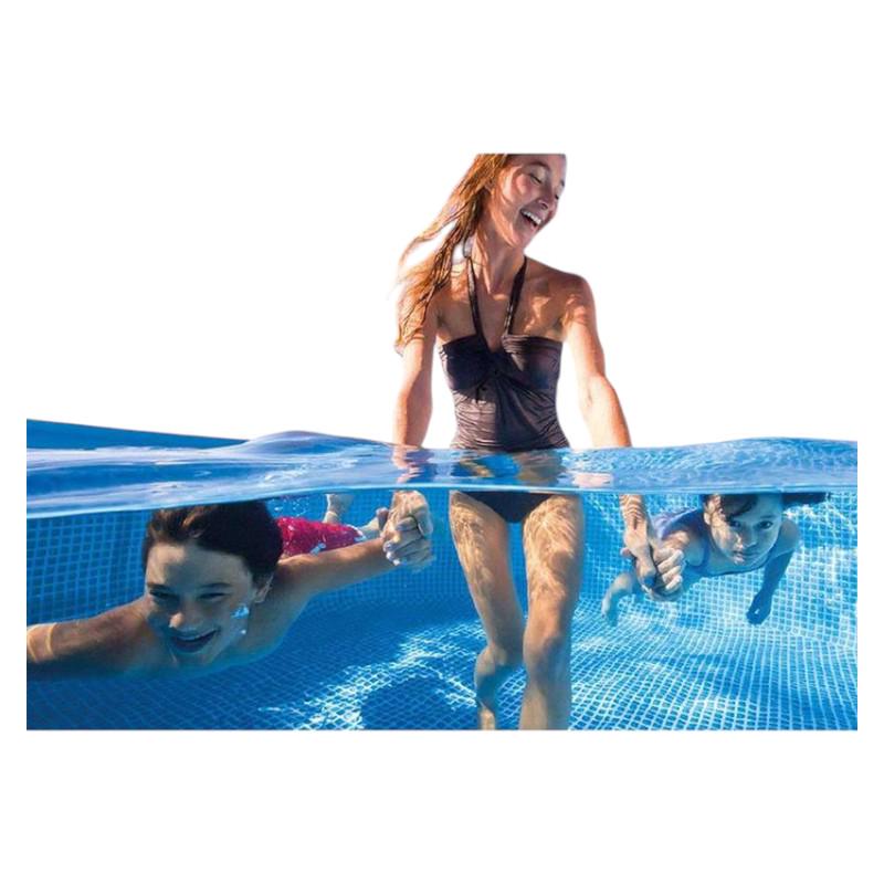 Бассейн каркасный Intex прямоугольный 2282 л 260х160х65 см Голубой (28271 NP) - фото 5 Бассейн каркасный Intex прямоугольный 2282 л 260х160х65 см Голубой (28271 NP) - фото 5