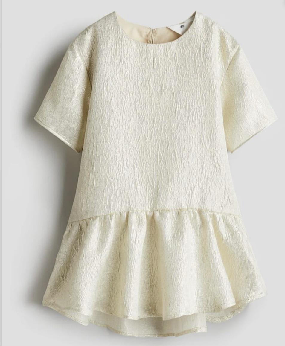 Сукня для дівчинки H&M 140 см Золотий (4002)