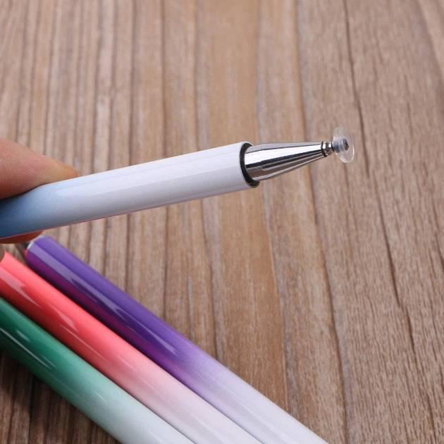 Стилус двосторонній для малювання 2в1 Фіолетовий - фото 5