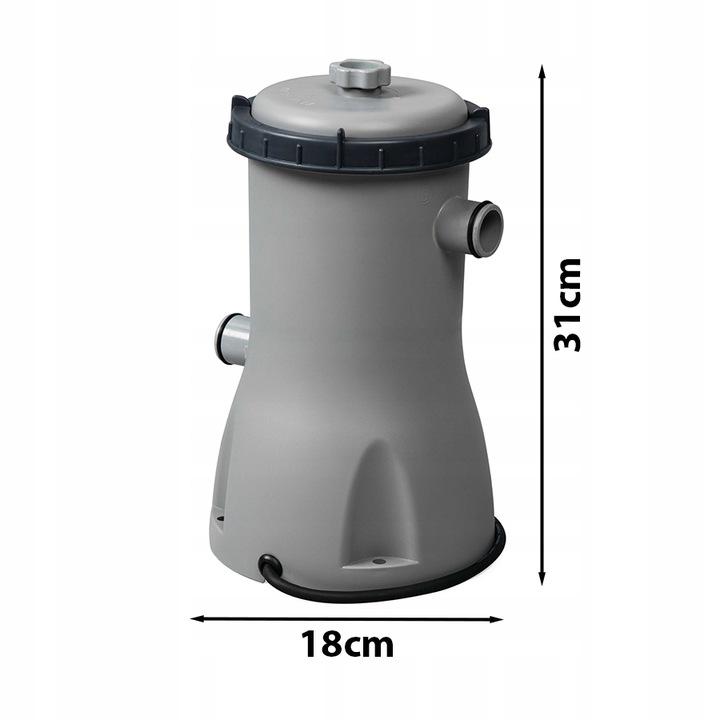 Фільтр насос для басейнів Bestway 58386 3028 л/год (12063011) - фото 3 Фільтр насос для басейнів Bestway 58386 3028 л/год (12063011) - фото 3