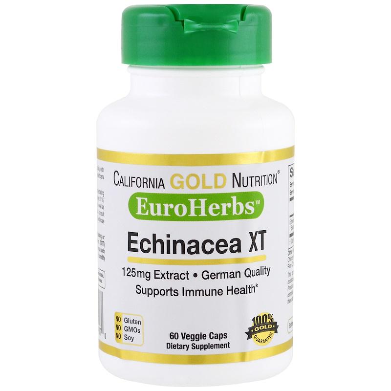 Витамины Echinacea Herb Extract 80 мг 60 veggie capsules