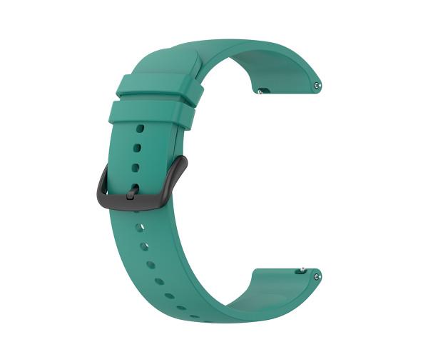 Ремешок для Silicone для Kieslect KS/KS Pro/KS Mini 22 мм Зеленый