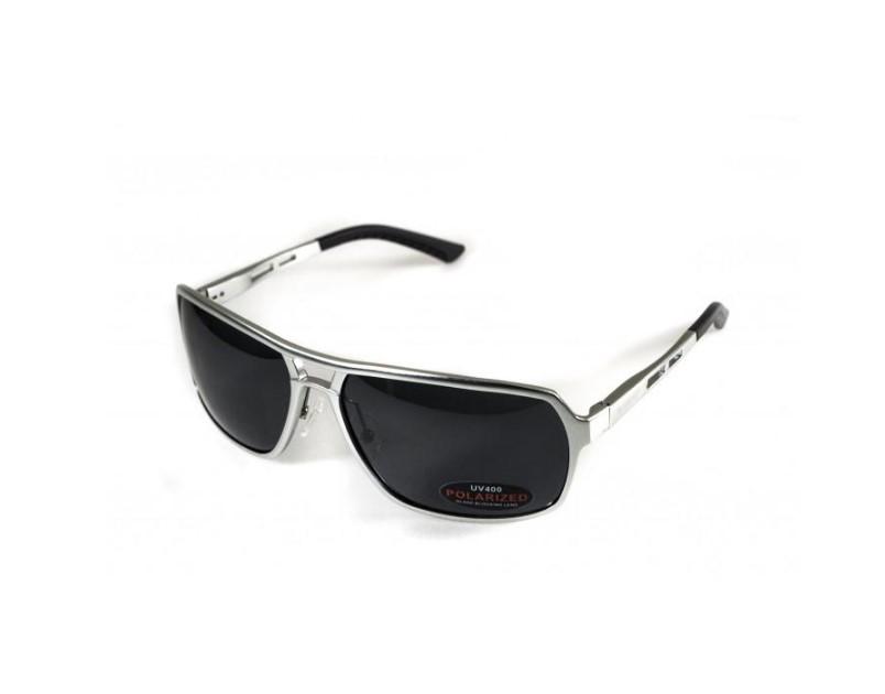 Очки BluWater Alumination-4 Silver Polarized Gray (1597769667)