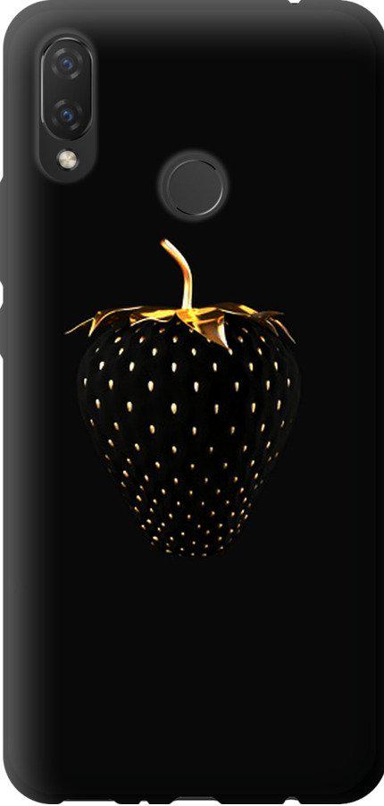 Чехол на Huawei P Smart Plus Черная клубника (3585b-1555-42517)