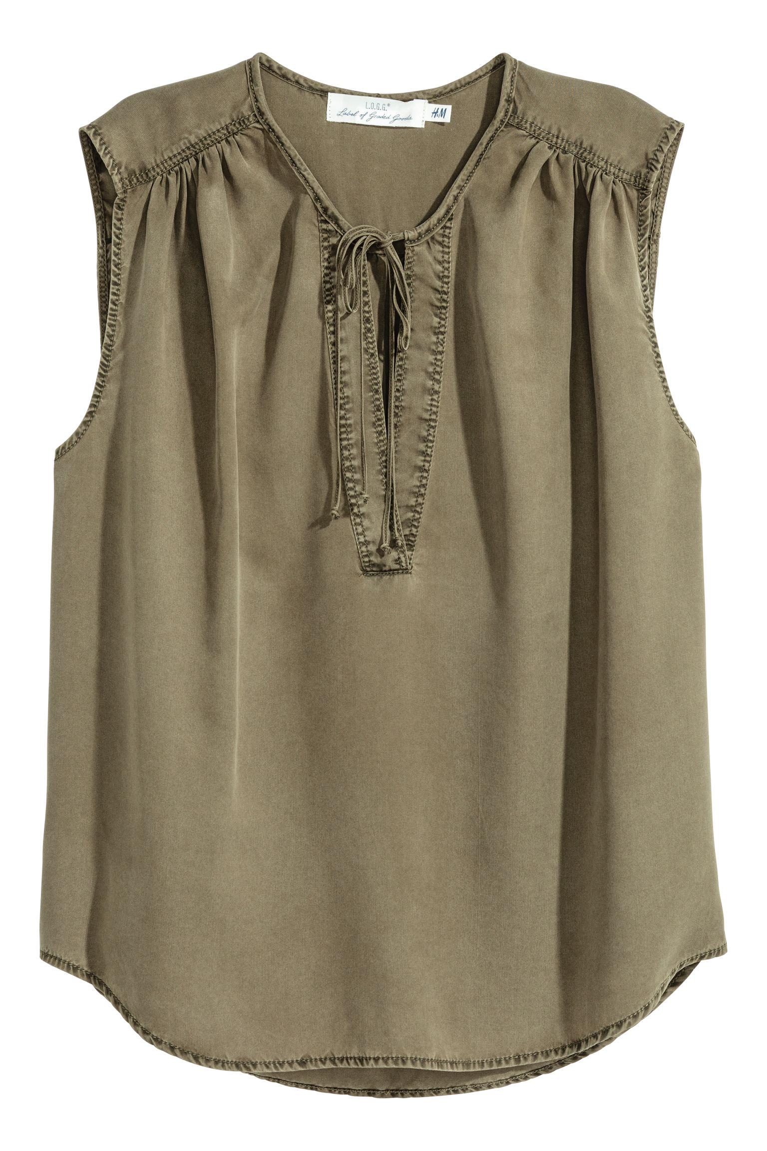 Блуза без рукава р. 34 Хакі (5050916RP11)