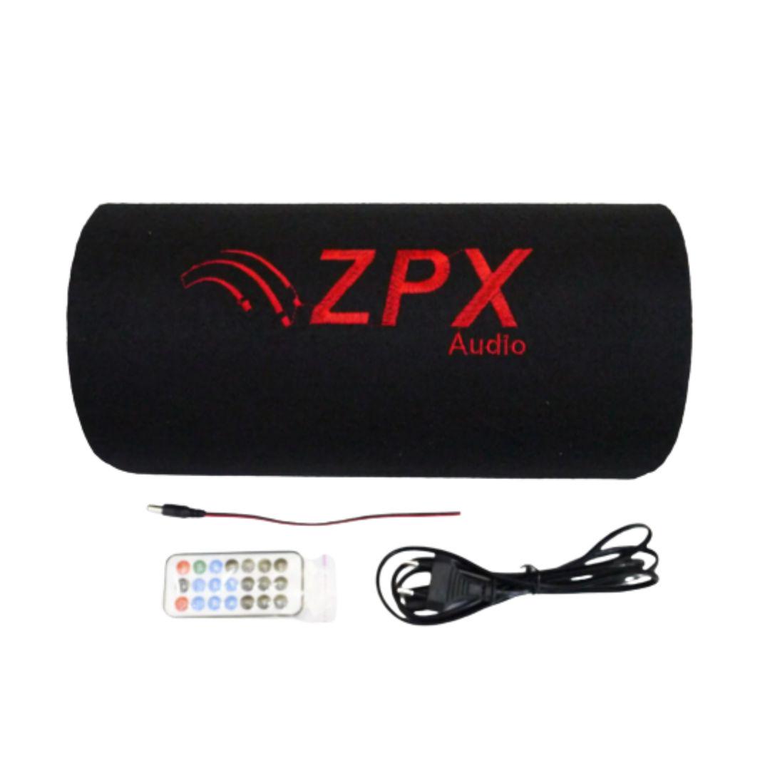 Акустическая система ZPX Bluetooth активный сабвуфер бочка 8 см 800W Черный (ZX 8CM_6043) - фото 3