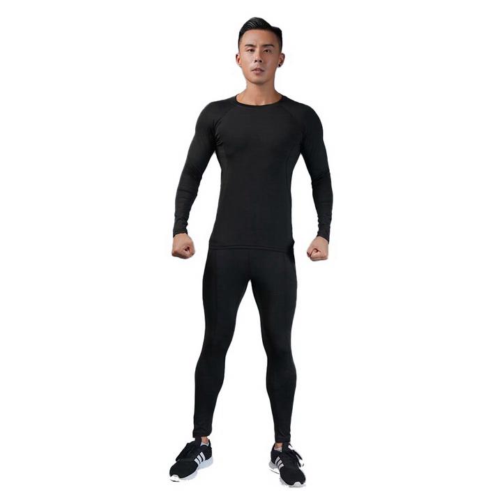 Комплект термобілизни Thermal Underwear BOELGINOL 180-185 см Чорний (3357) - фото 7