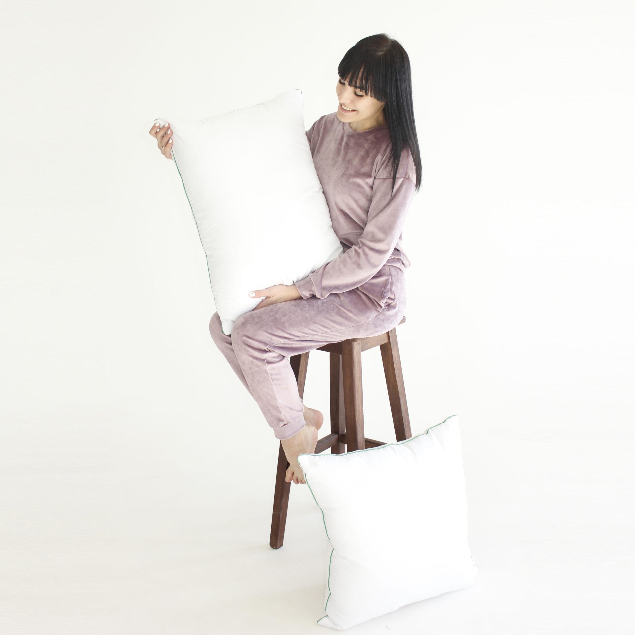 Подушка шовкова MirSon №1567 Eco Vital Silk пружна 50х70 см (2200005198711) - фото 6