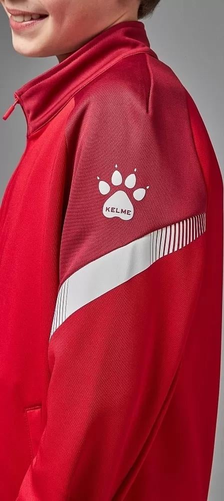 Олимпийка детская Kelme WARRIOR 140 см Красный (8061WT3002.9600) - фото 7