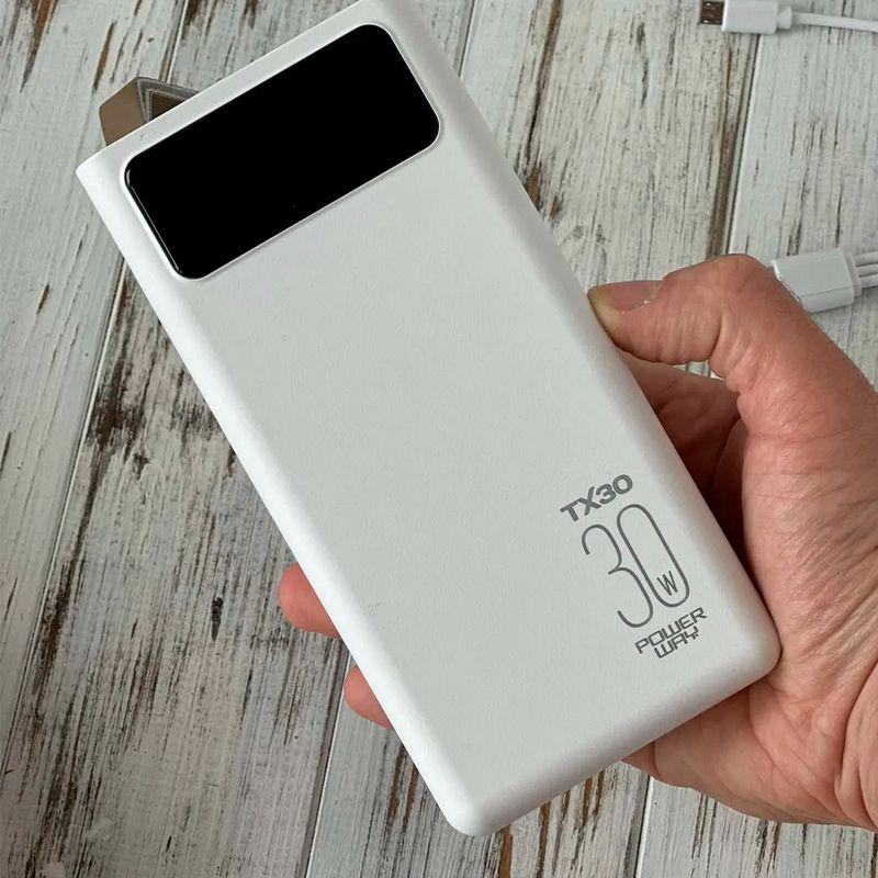 Повербанк POWERWAY TX30 30000 mAh - фото 4 Повербанк POWERWAY TX30 30000 mAh - фото 4