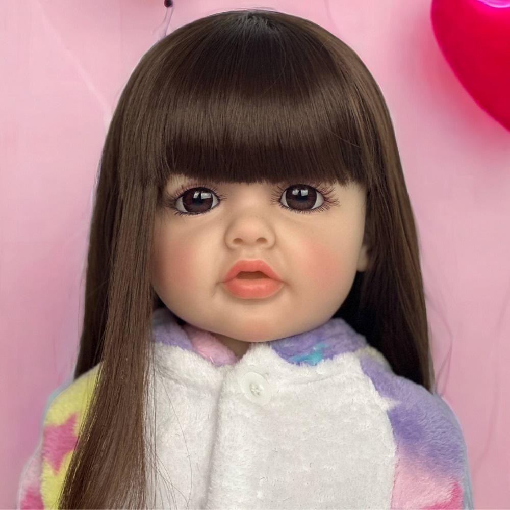 Лялька Reborn Конді силіконова 55 см (NPK DOLL) - фото 6