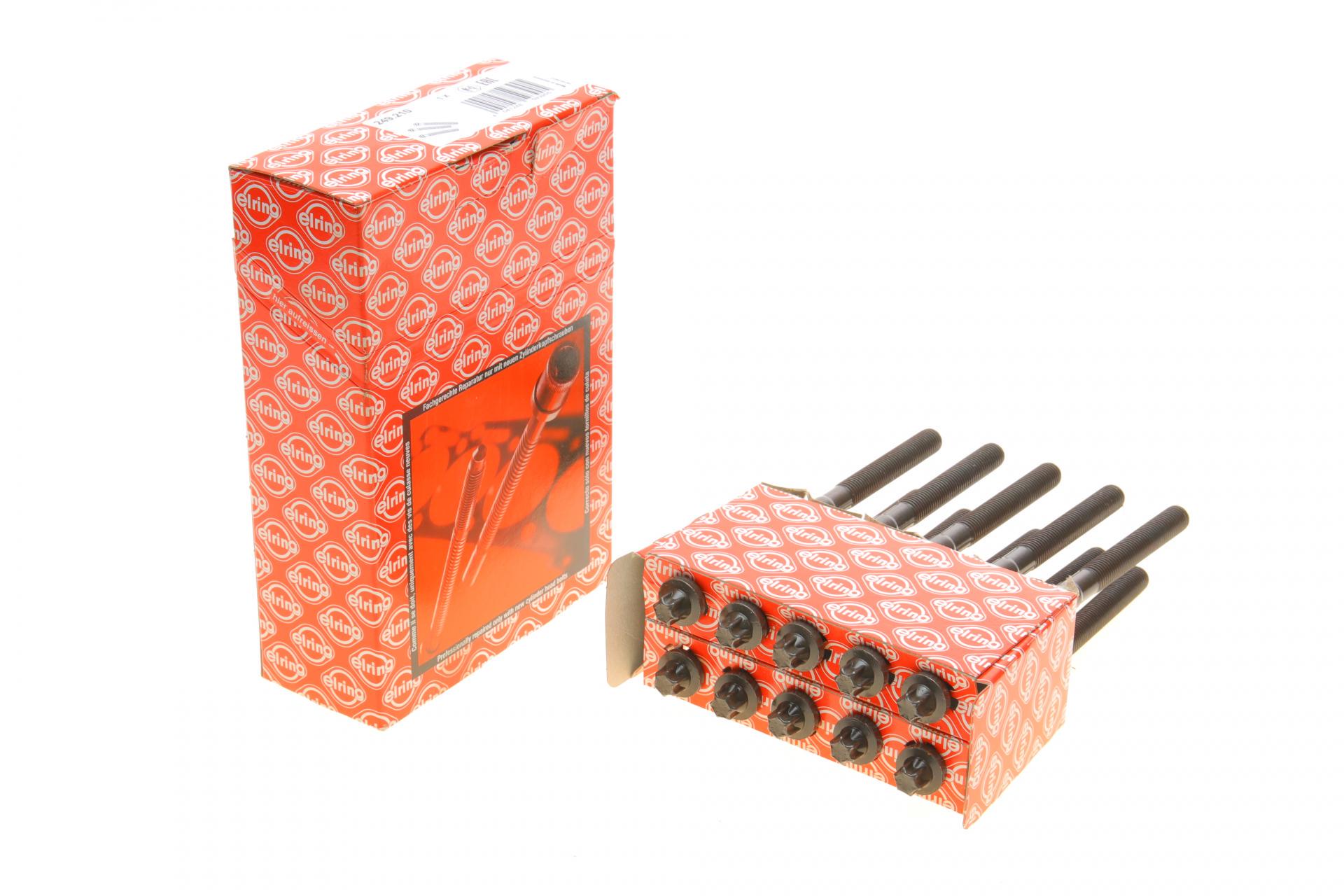 Болты головки ELRING BMW 5 F10/G30/F90/7 F01-F04/G11/G12 08- N63/S63 10 шт. (249,210)