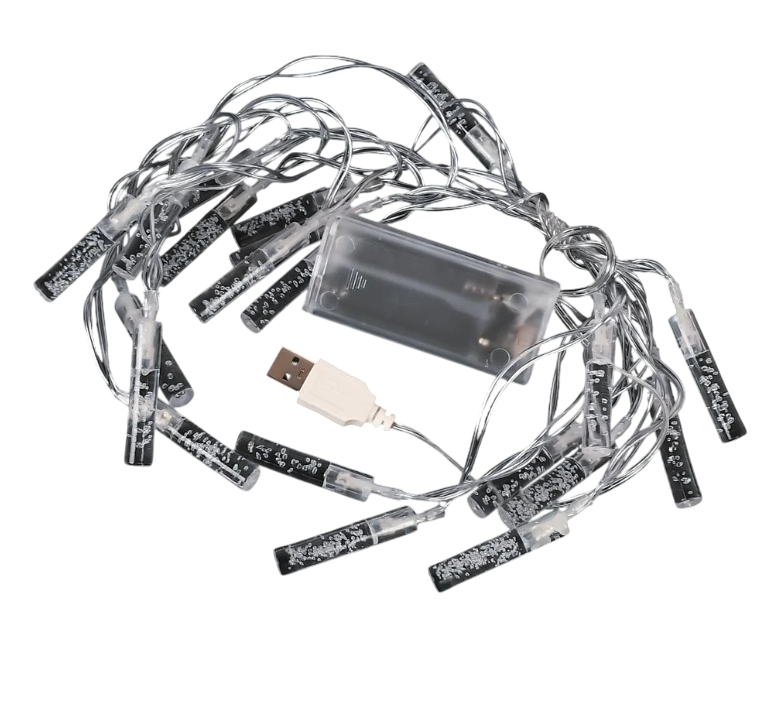 Гирлянда светодиодная "Firefly" 3м белая 20led (2AA) R95884-W