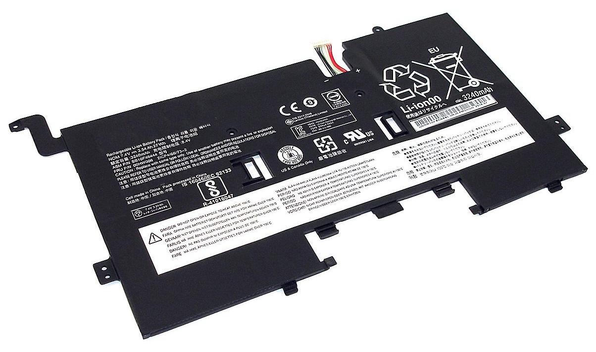 Аккумулятор для ноутбука Lenovo 00HW006 ThinkPad Helix 2 7,4 V 3540 mAh (075230)