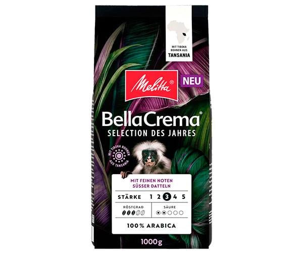 Кофе в зернах Melitta BellaCrema Selection des Jahres Feinen 1 кг