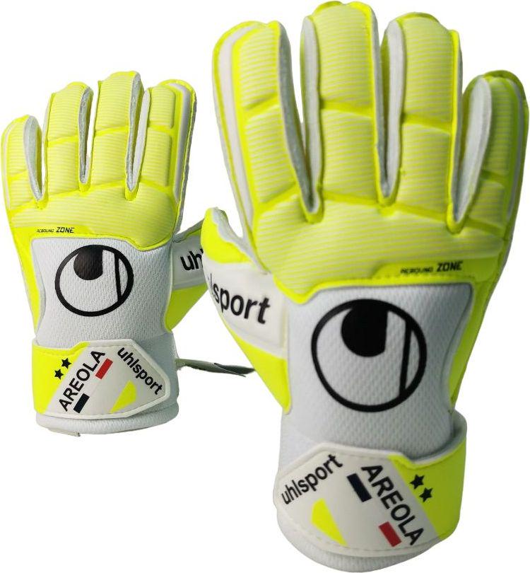 Перчатки вратарские Uhlsport Pure Alliance Starter Soft Areola293 1011173 01 2020 р. 3 Белый/Желтый/Черный