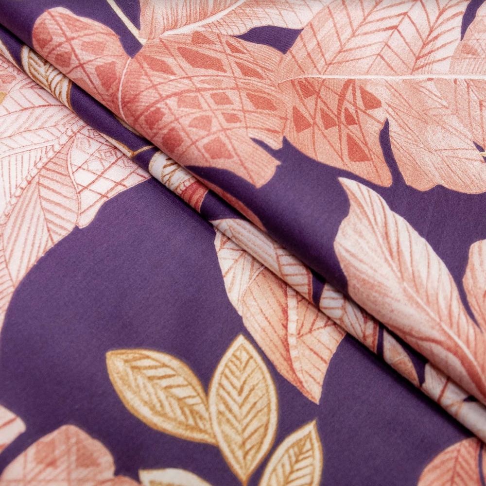 Ткань хлопок сатин S-129A Лилия (20456)