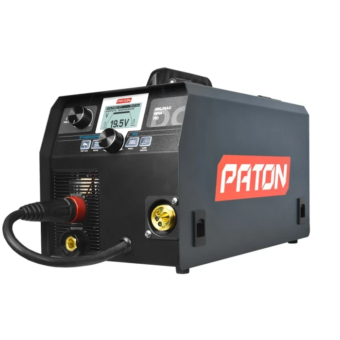 Сварочный полуавтомат PATON StandardMIG-160 2415716054 цифровой инвертор MIG/MMA/TIG 160 А компактный с ЖК-дисплеем