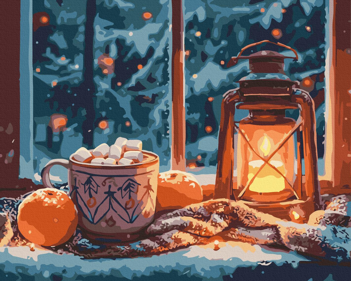 Картина по номерам Brushme 40x50 см Уютный вечер (BS54210)