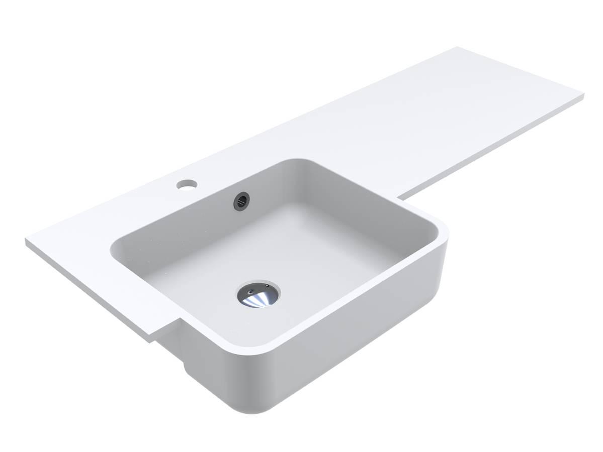 Умивальник Miraggio Fontana L Matt - фото 5