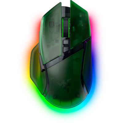 Компьютерная мышка Razer Basilisk V3 Pro 35K Bluetooth/USB Phantom Green (RZ01-05240300-R3G1)