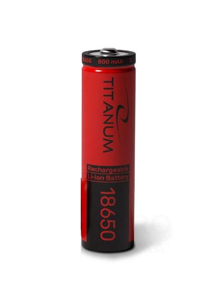 Аккумулятор литий-ионный TITANUM 18650 без защиты 800 mAh (T-18650/800/1B)