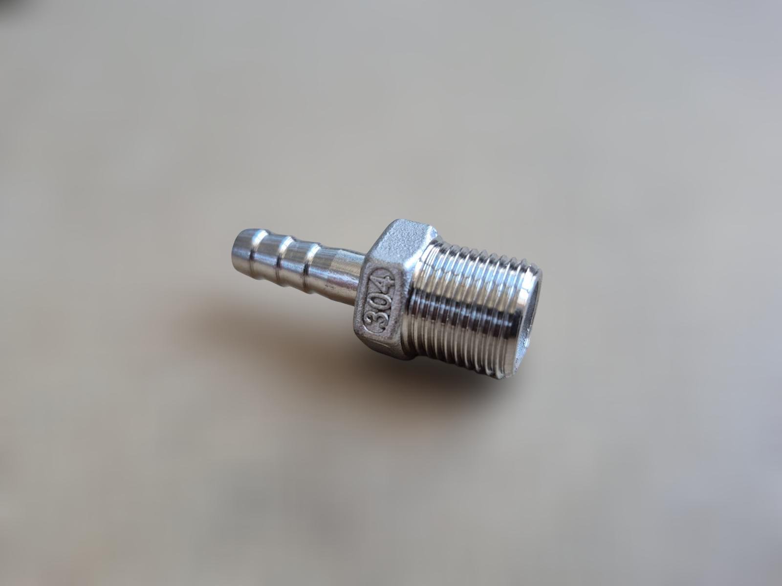 Штуцер шланговий різьбовий DN10 AISI304 BSPP Class-150 ялинка н/ж сталь 8 мм 3/8" (29203126) - фото 10 Штуцер шланговий різьбовий DN10 AISI304 BSPP Class-150 ялинка н/ж сталь 8 мм 3/8" (29203126) - фото 10