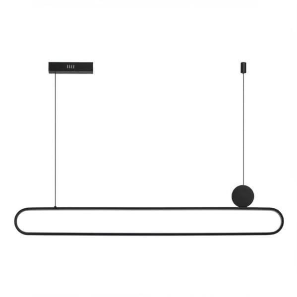 Підвісний світильник Azzardo AZ5450 Nicodemo Pendant CCT Dimm BK + Remote Control 39 Вт 3250 лм 3000K-6000K