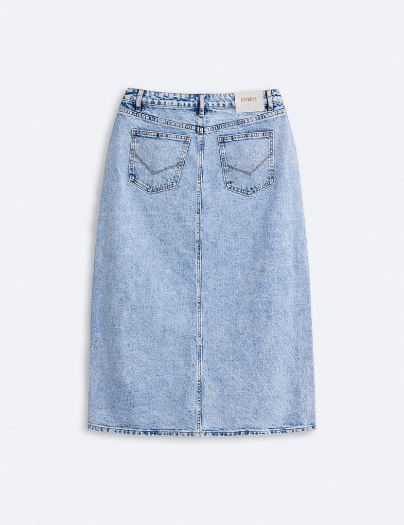 Юбка джинсовая женская Diverse ARILA M Светло-голубой (5905384039132) - фото 10 Юбка джинсовая женская Diverse ARILA M Светло-голубой (5905384039132) - фото 10