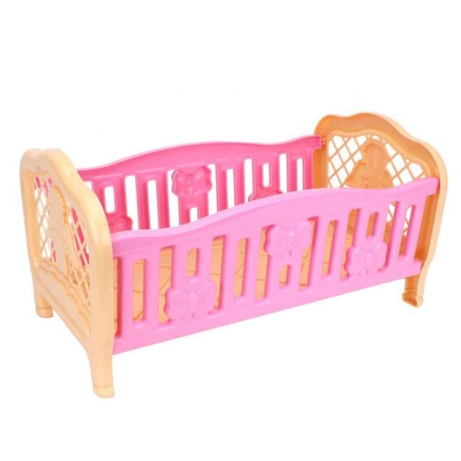 Ліжечко для ляльки Technok Toys 4494 з постільною білизною (113574) - фото 2