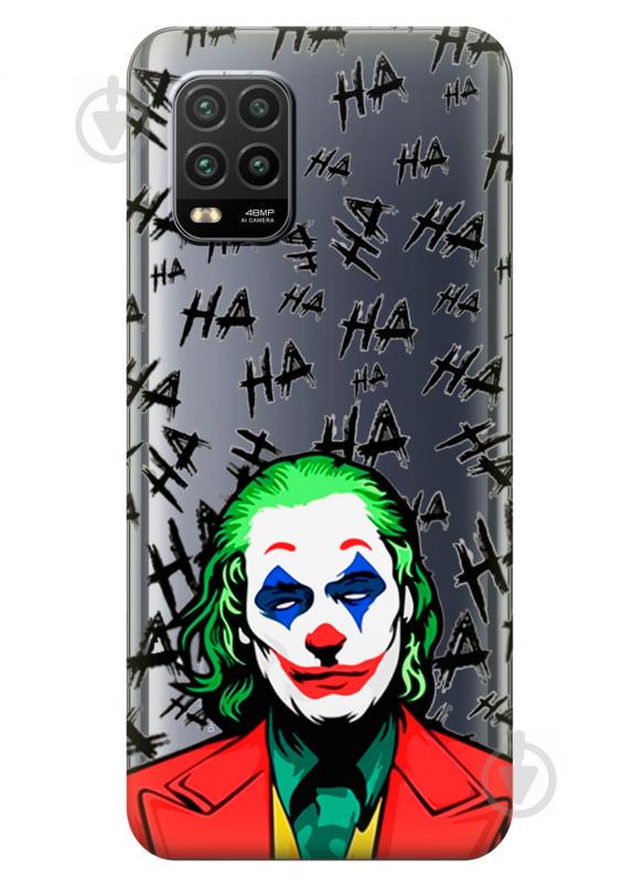 Силиконовый чехол iSwag для Xiaomi Mi 10 Lite Джокер (KS2293) Силиконовый чехол iSwag для Xiaomi Mi 10 Lite Джокер (KS2293)