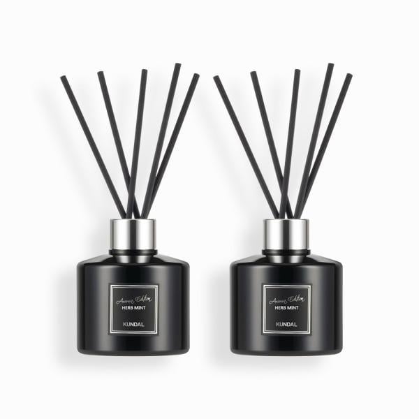 Аромадифузор Kundal Perfume Diffuser Aroma Edition Herb Mint 200 мл 2 шт. (23793176)