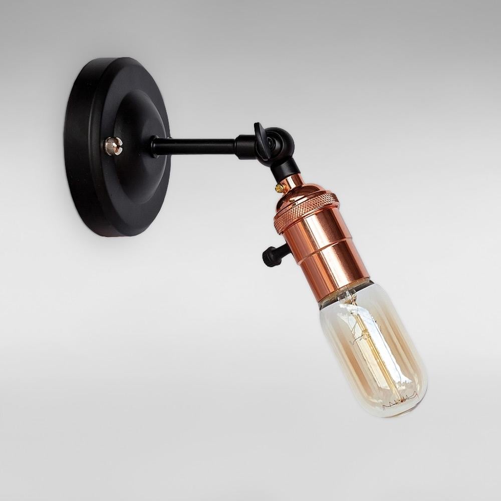 Светильник/бра настенный Light House LS-18729-1 Черный/Розовый/Золотой