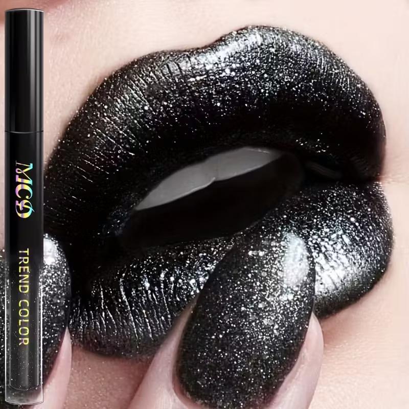 Помада жидкая для губ с суперстойким блестящим финишем Черный (3000003842) - фото 4 Помада жидкая для губ с суперстойким блестящим финишем Черный (3000003842) - фото 4