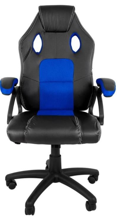 Крісло геймерське Bonro YS-6056 Чорно-синій (29926167) - фото 2 Крісло геймерське Bonro YS-6056 Чорно-синій (29926167) - фото 2