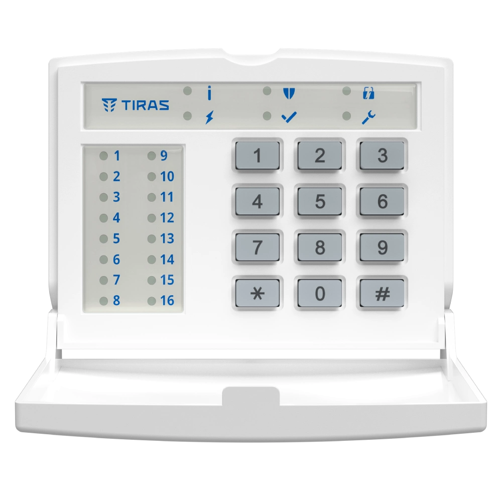 Клавиатура TIRAS K-LED16 - фото 2 Клавиатура TIRAS K-LED16 - фото 2