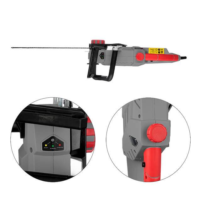 Пила ланцюгова електрична Intertool DT-2203 2200 Вт шина 40 см SDS-система натяжки ланцюга прямий двигун (128659) - фото 6