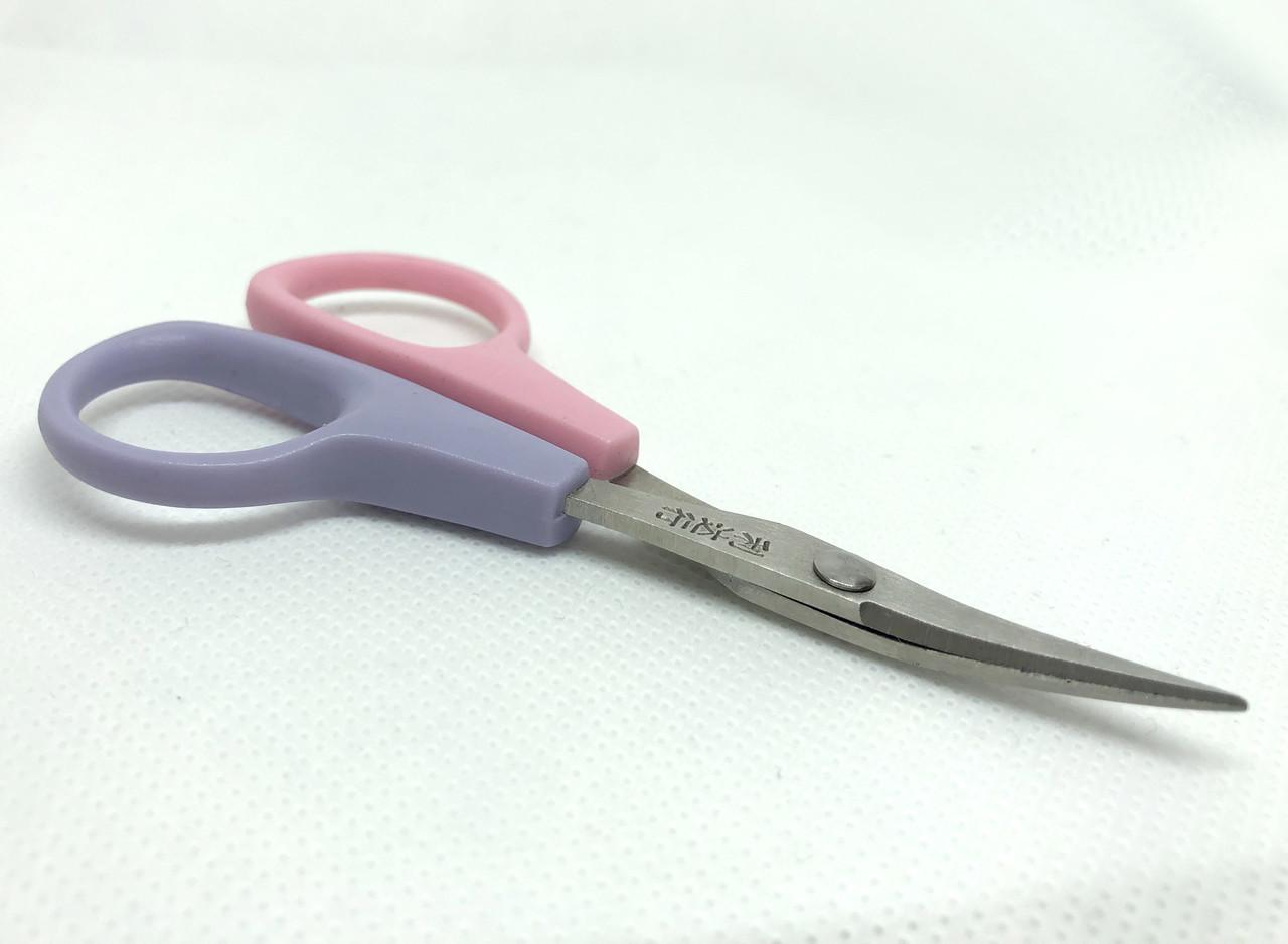 Ножницы для подрезания тканей LDH-G301C нержавеющая сталь изогнутые 100 мм (1387518460) - фото 2