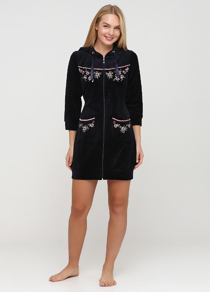 Халат Cotpark S темно-Синий (3287) Халат Cotpark S темно-Синий (3287)