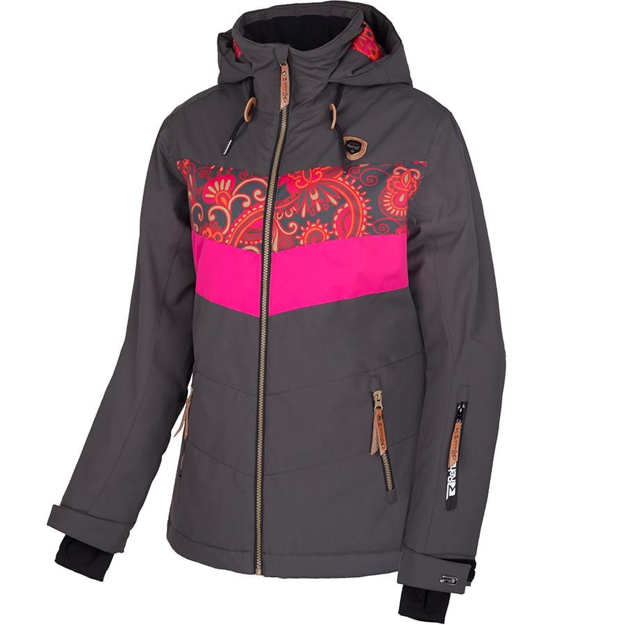 Куртка Rehall Hester W 2020 L Flowers orange